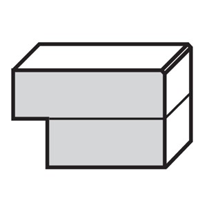 picture of a counter eased edge