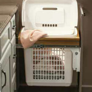 Bathroom laundry hidden hamper