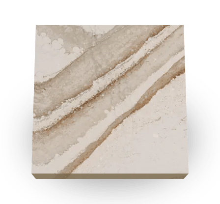 marble counter swatch in beige tone