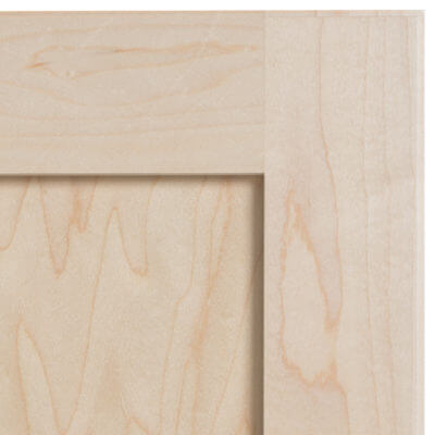 corner swatch of a maple cabinet door in lancaster