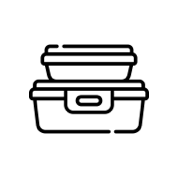 Storage bins icon
