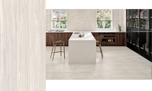closeup of ceramic tile flooring in a kitchen
